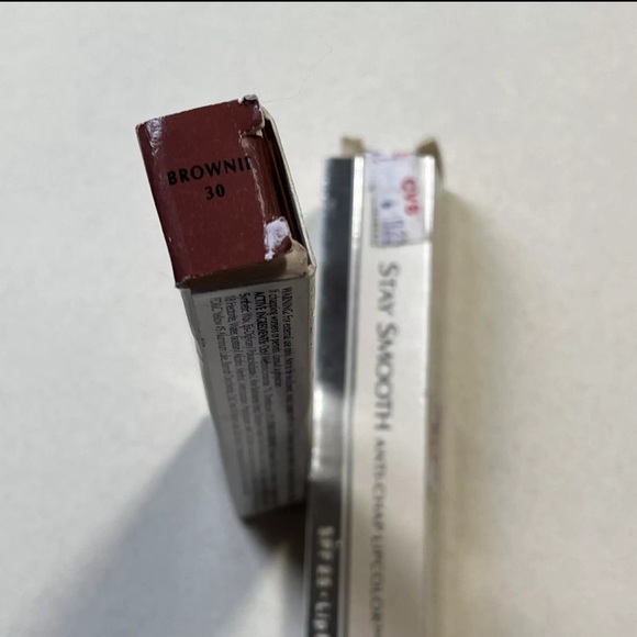 2x ALMAY Stay Smooth Anti-Chap Lipcolor with SPF 25 - Lip Protectant #30 BROWNIE - Picture 7 of 7